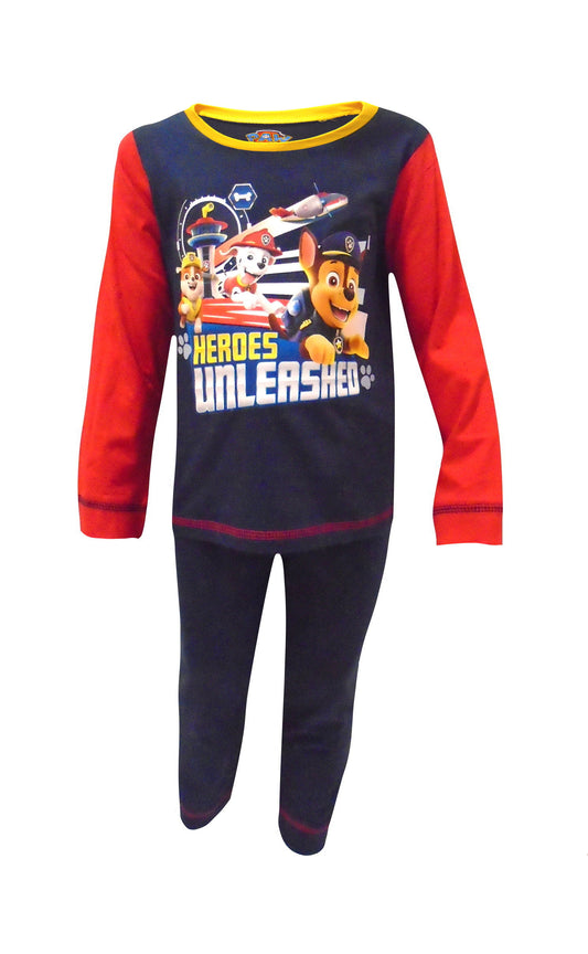 Paw Patrol "Unleashed" Boys Cotton Pyjamas 18-24 Months