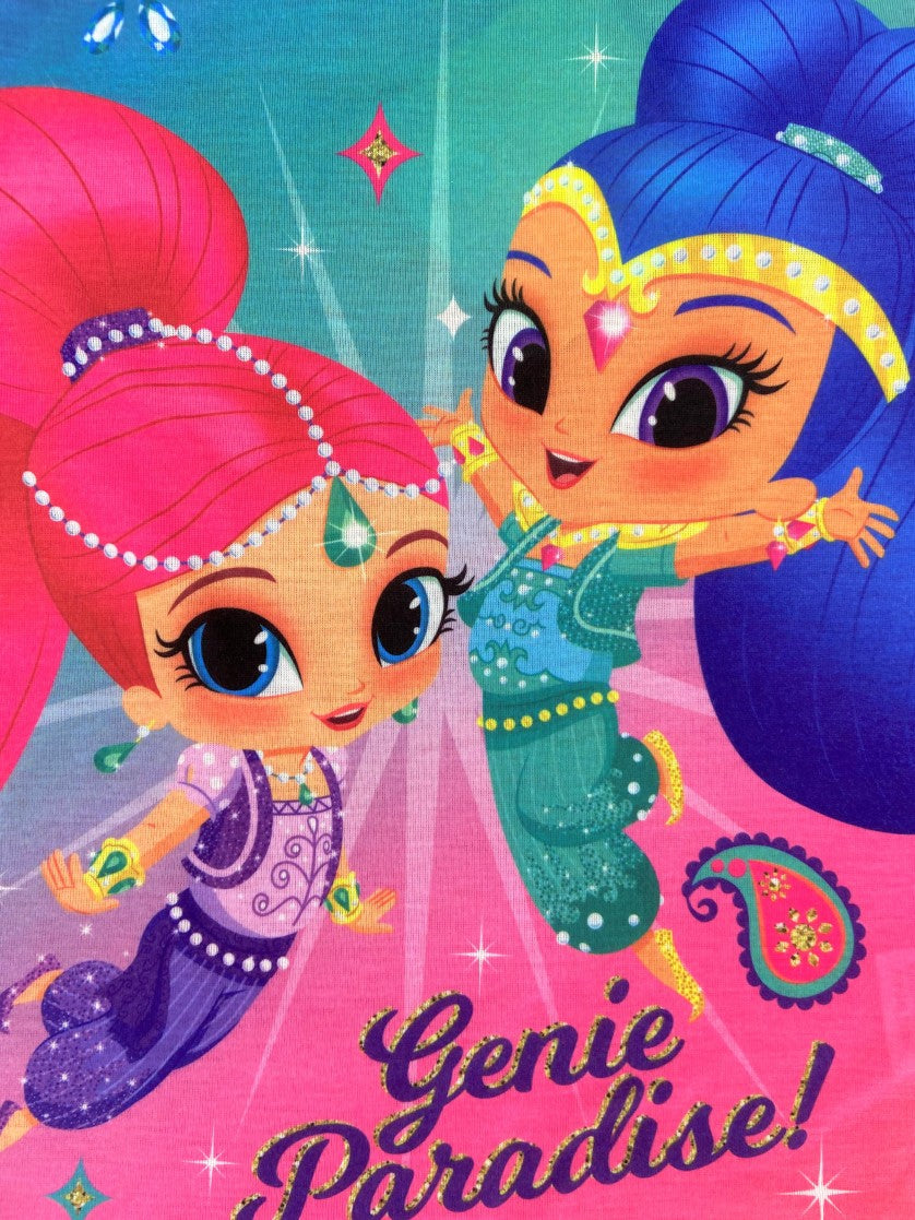 Shimmer & Shine "Genie Paradise" Girls Shortie Pyjamas