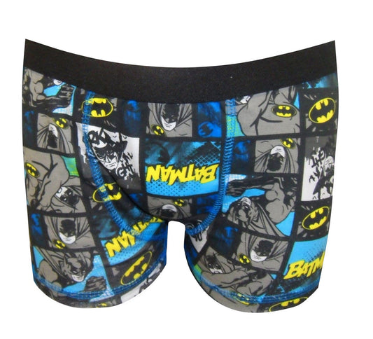 Batman Cartoon Design Boy's 1 Pack Boxer Shorts