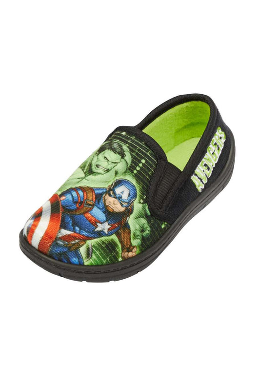 Marvel Avengers Boys Slip-on Full Slippers