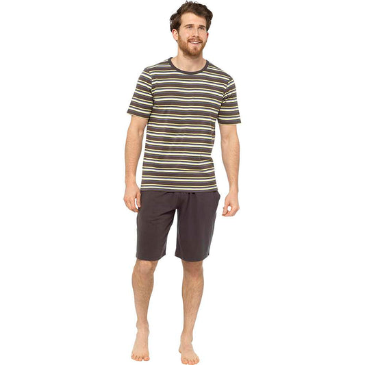 Striped Top Men's Pyjama Set