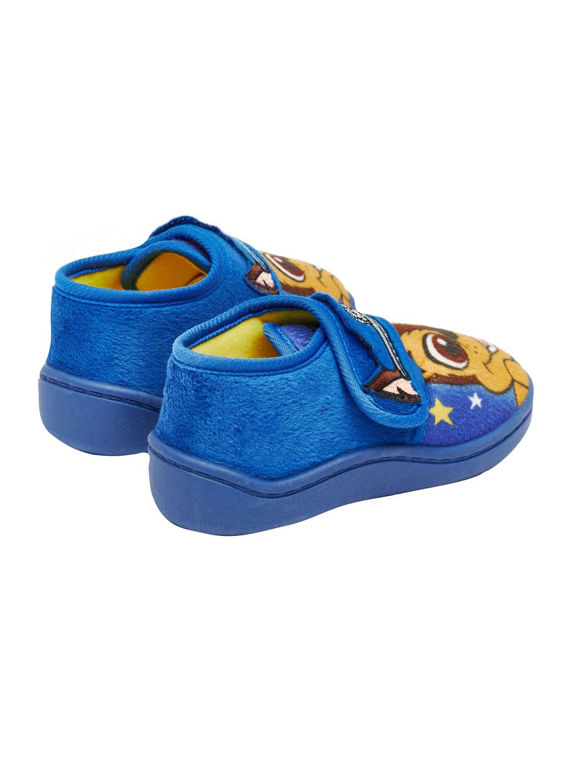 Paw Patrol Chase Boys Blue Easy Close Slippers