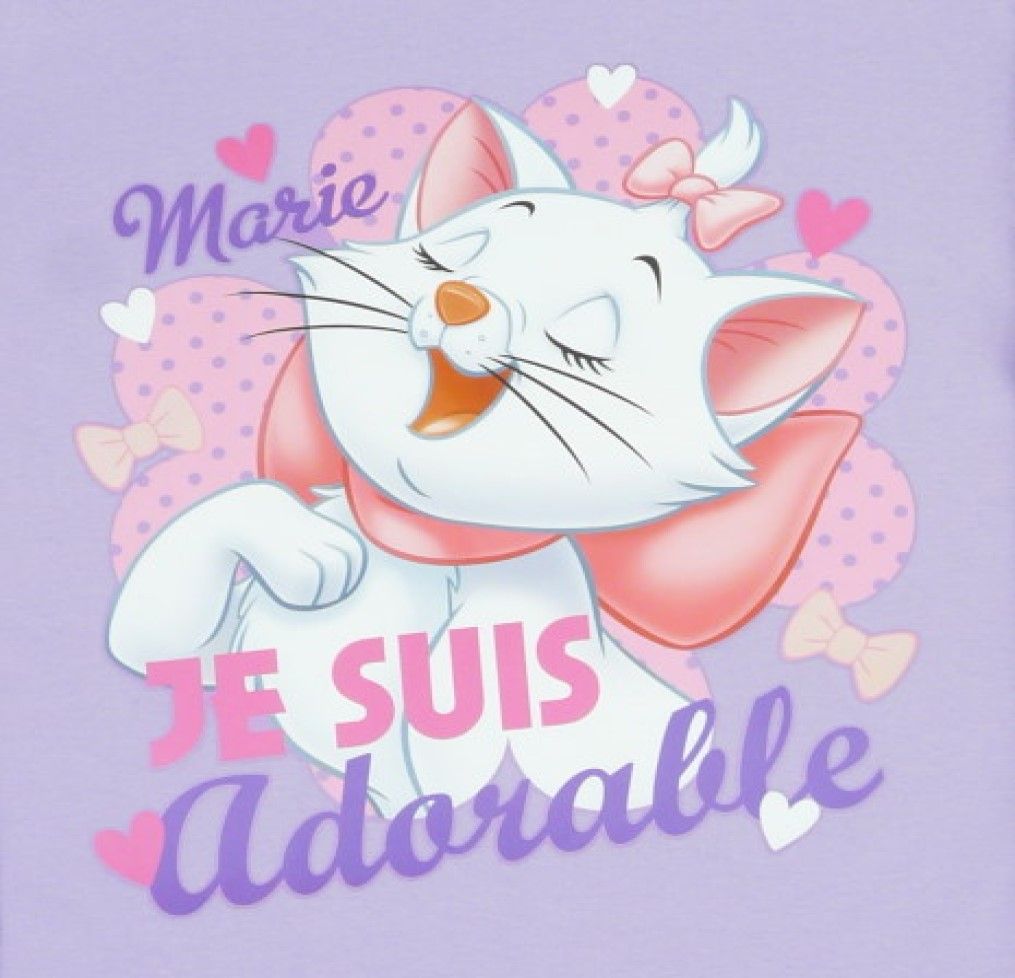 Disney Aristocats "Marie Je Suis" Girls Pyjamas
