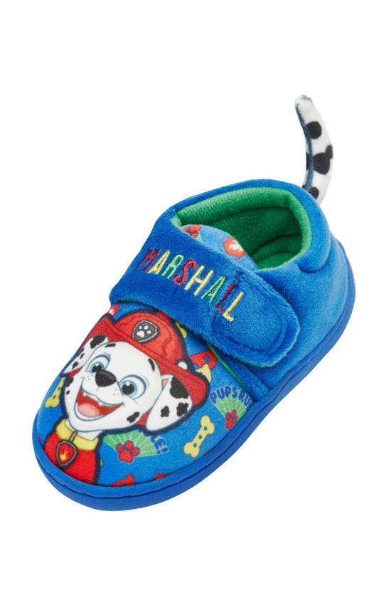 Paw Patrol Boys Chase and Marshall Easy Close Slippers