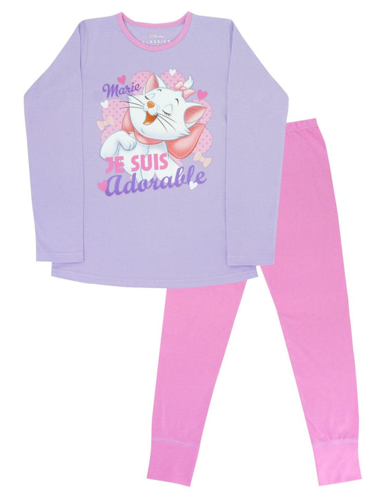 Disney Aristocats "Marie Je Suis" Girls Pyjamas