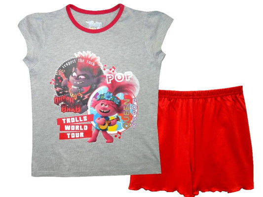 Trolls "World Tour" Girl's Shortie Pyjamas