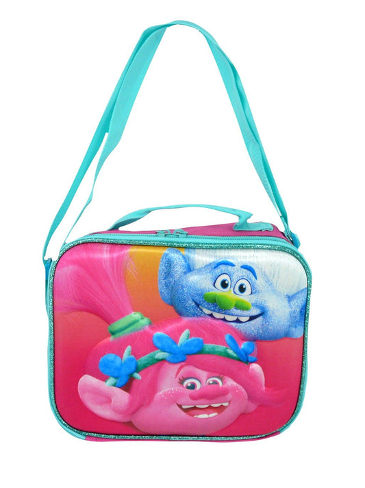 Trolls 3D Insulated Lunch Bag with Shoulder Strap