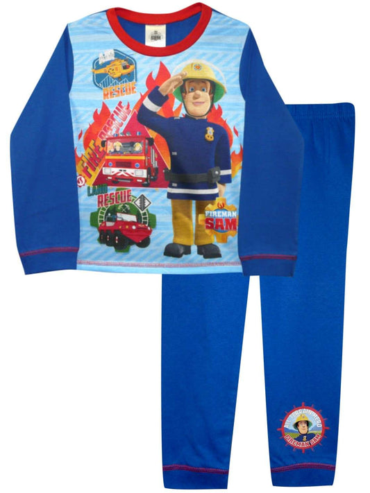 Fireman Sam "Rescue" Boys or Girls Cotton Pyjamas - 18-24 Months