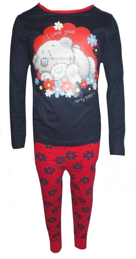 Girl's Me to You "I Love You" Tatty Teddy Pyjamas Age 5-6 Years