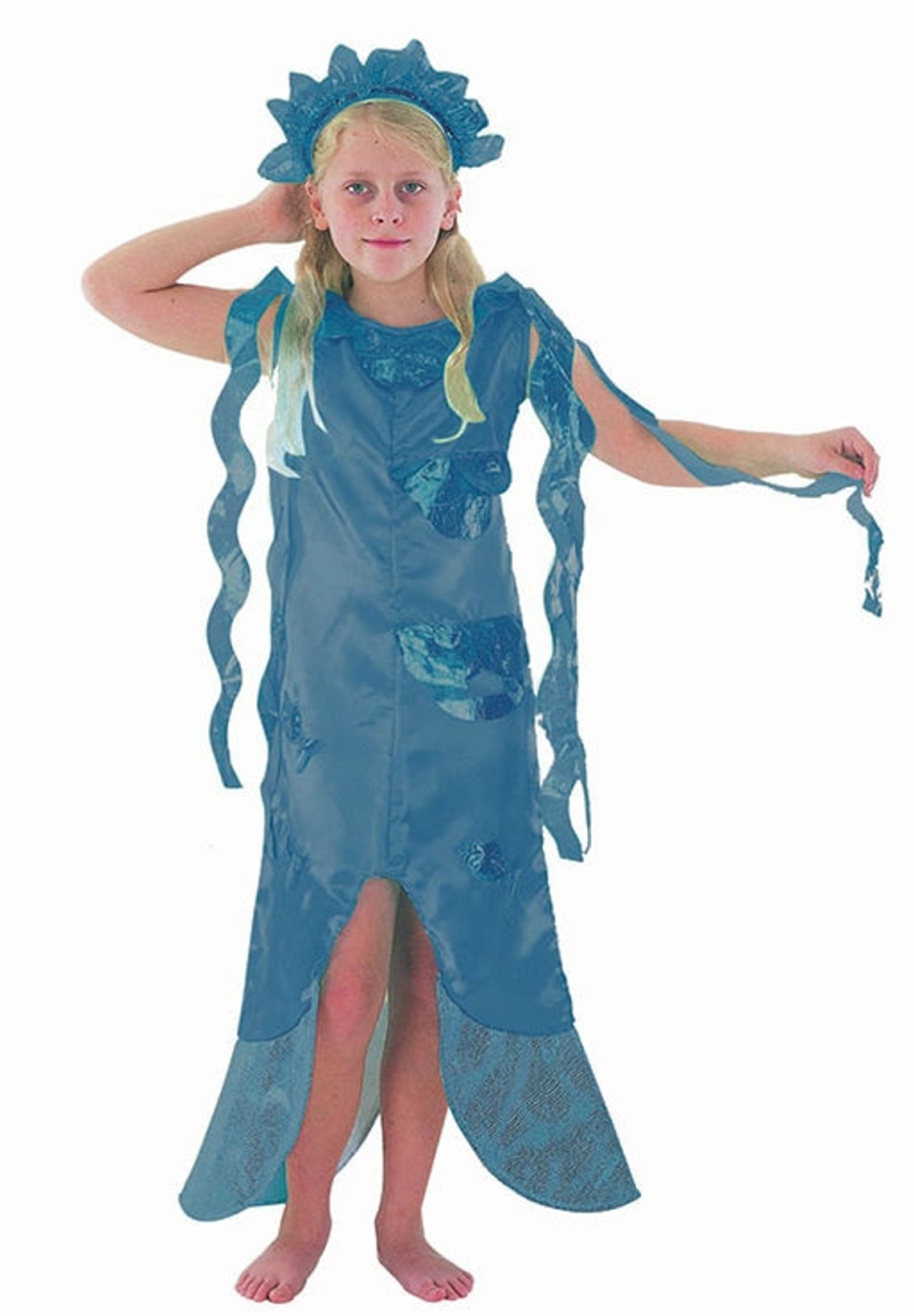 Mermaid Girls Fancy Dress Costume ages 4-11 Years Available