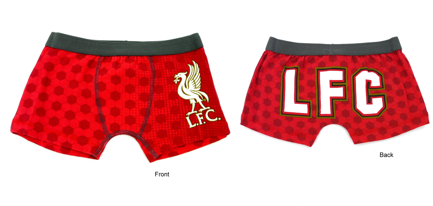 Liverpool Football Club Boy's 1 Pack Boxer Shorts