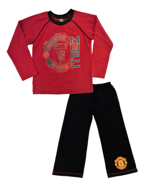 Manchester United Football Club Boys Pyjamas 5-6 Years - Reduced Last Size Left