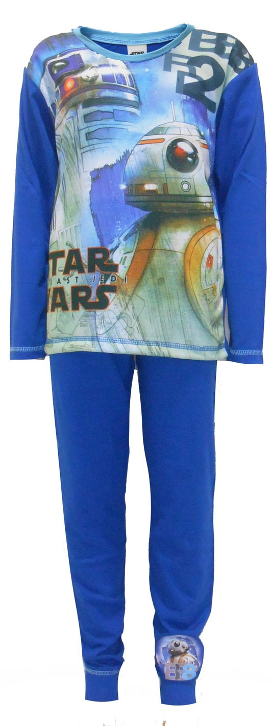 Star Wars "The Last Jedi R2-D2 BB-8 Droid" Boys Pyjamas 4-5 Years