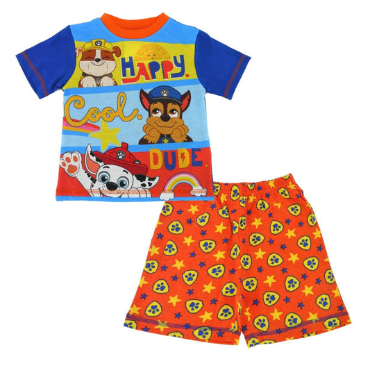 Paw Patrol "Happy" Boys Shortie Pyjamas