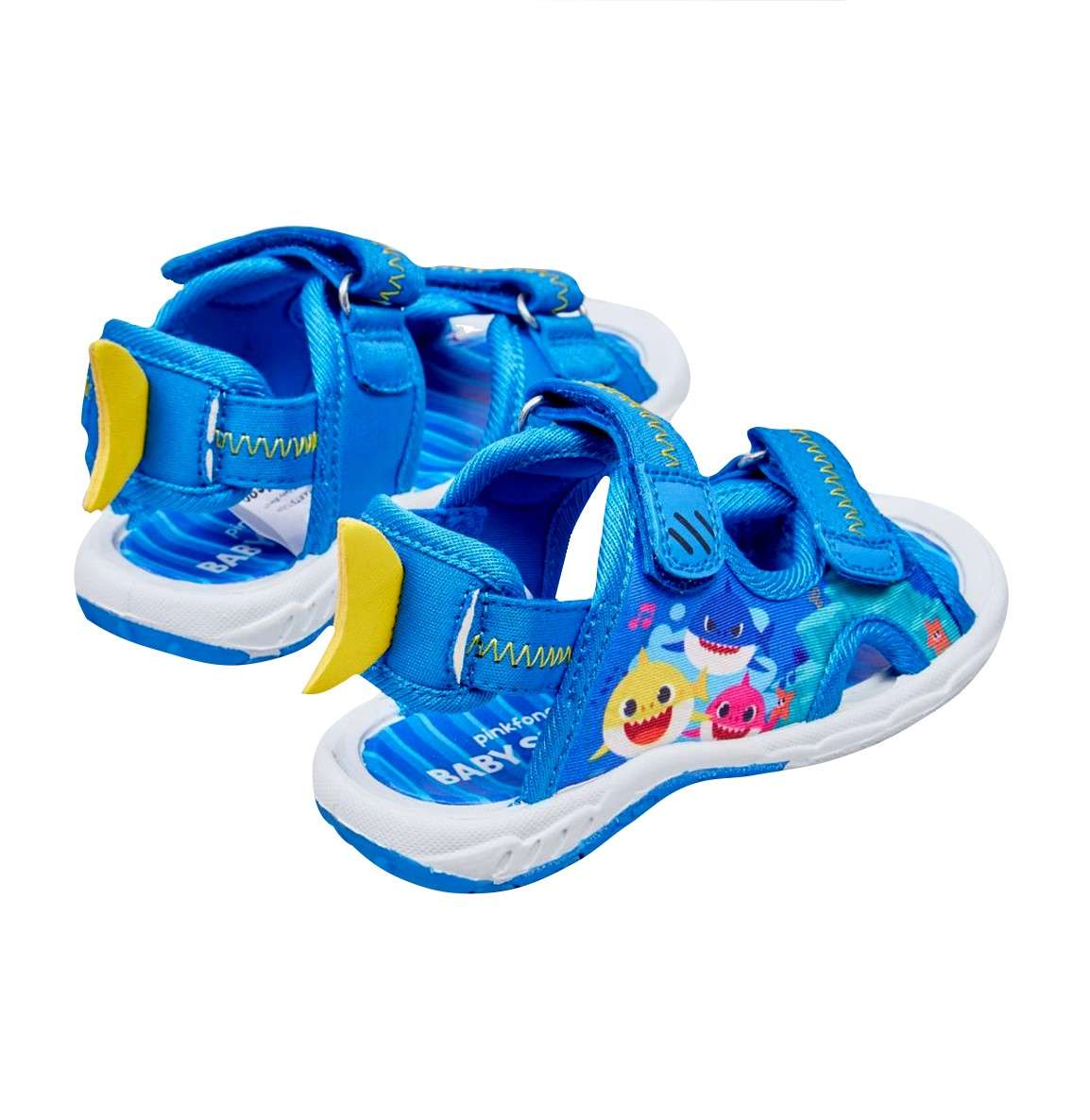 Baby Shark Boys Blue and Multicoloured Sports Sandals
