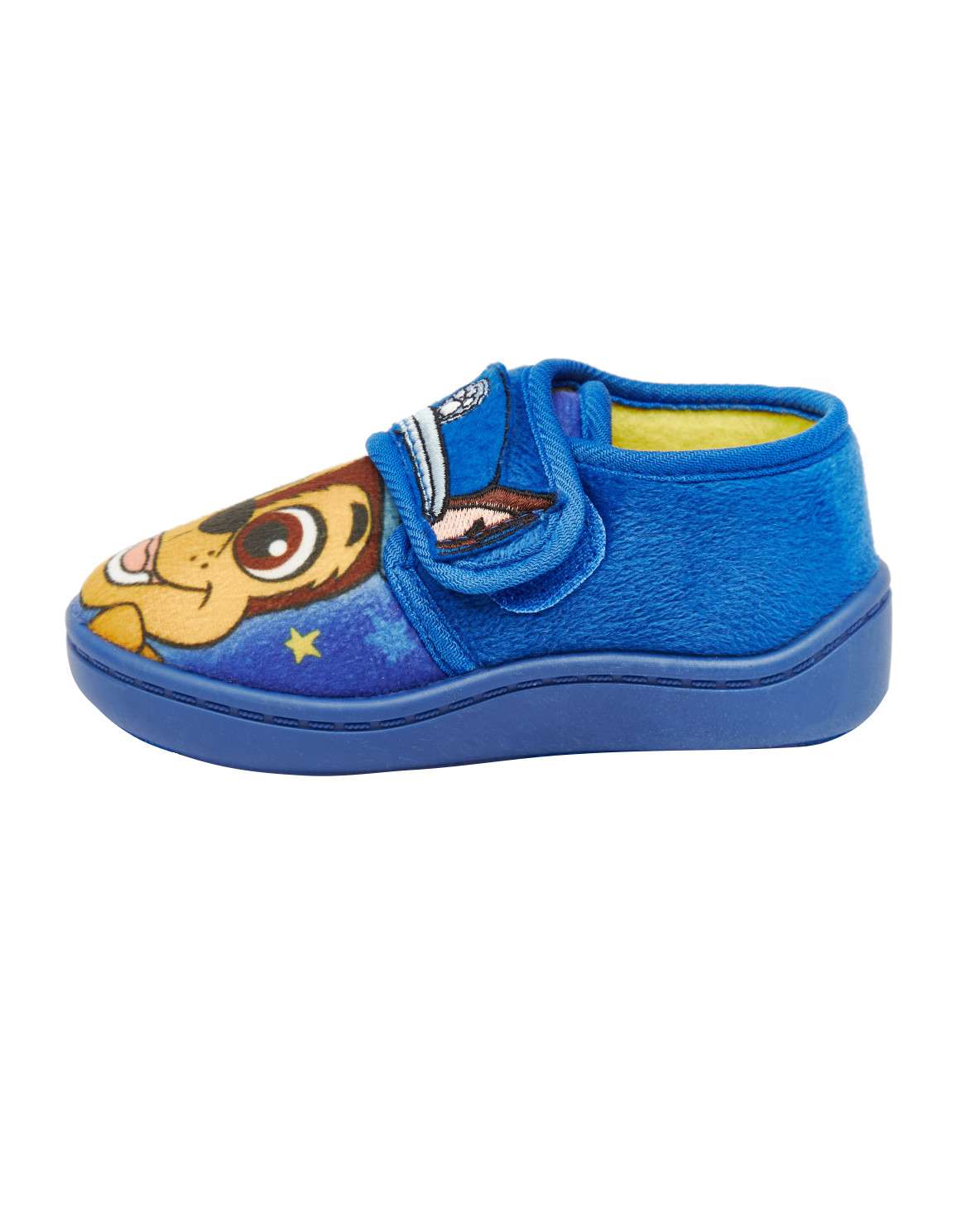 Paw Patrol Chase Boys Blue Easy Close Slippers