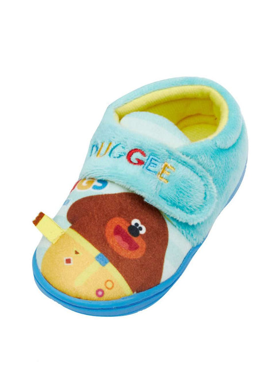 Hey Duggee Infant Boys Easy Close Slippers Sizes Infant 5-10 Available