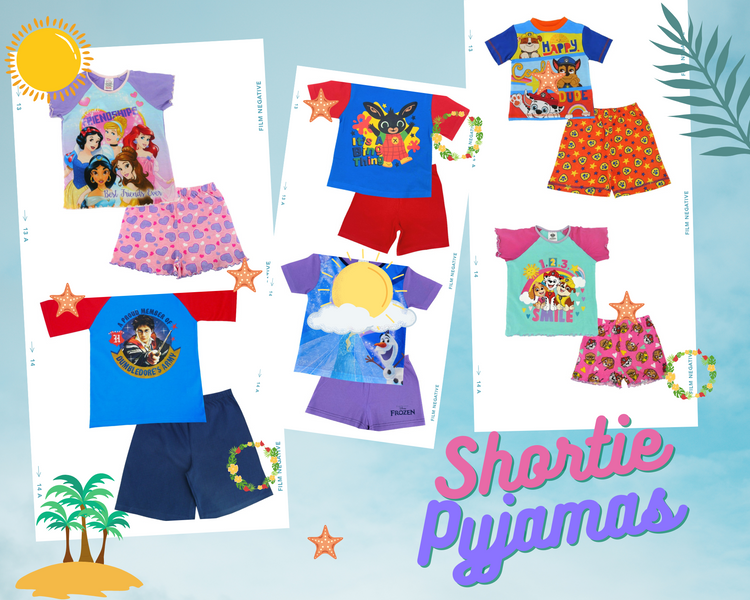 Children's Character Shortie Pyjamas