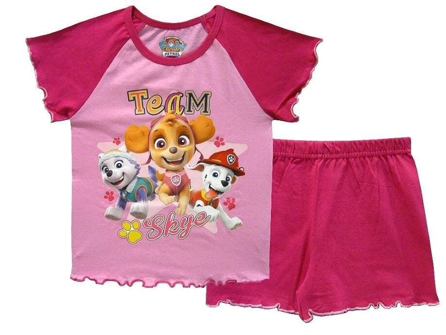 Paw Patrol Toddler Girl’s Cotton Pyjamas, 1-5 Years, Stocking Filler Gift Idea