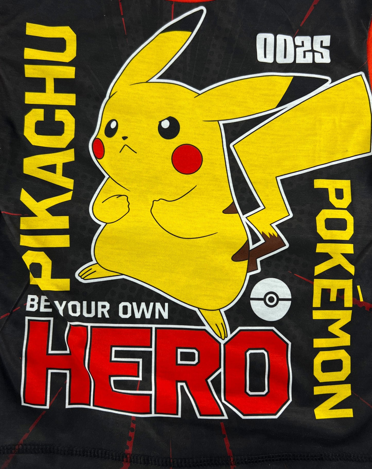 Boys Pokémon Pikachu Pyjamas Set “ Be Your Own Hero” Sleepwear (Ages 5–12 Years)