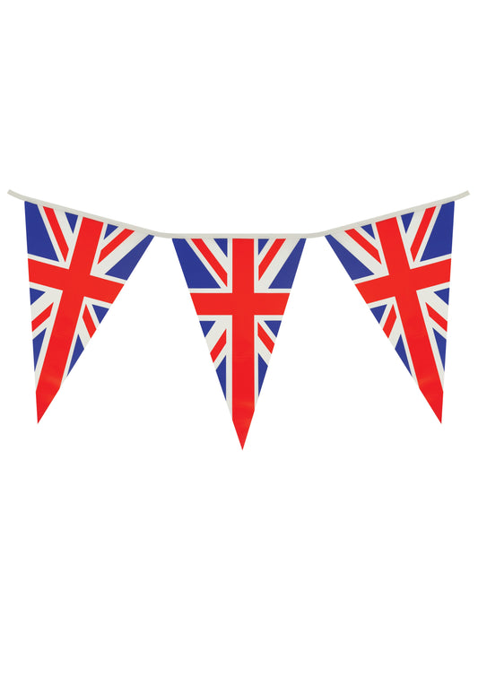 2 Pack Union Jack Triangle Bunting (14 Meters)