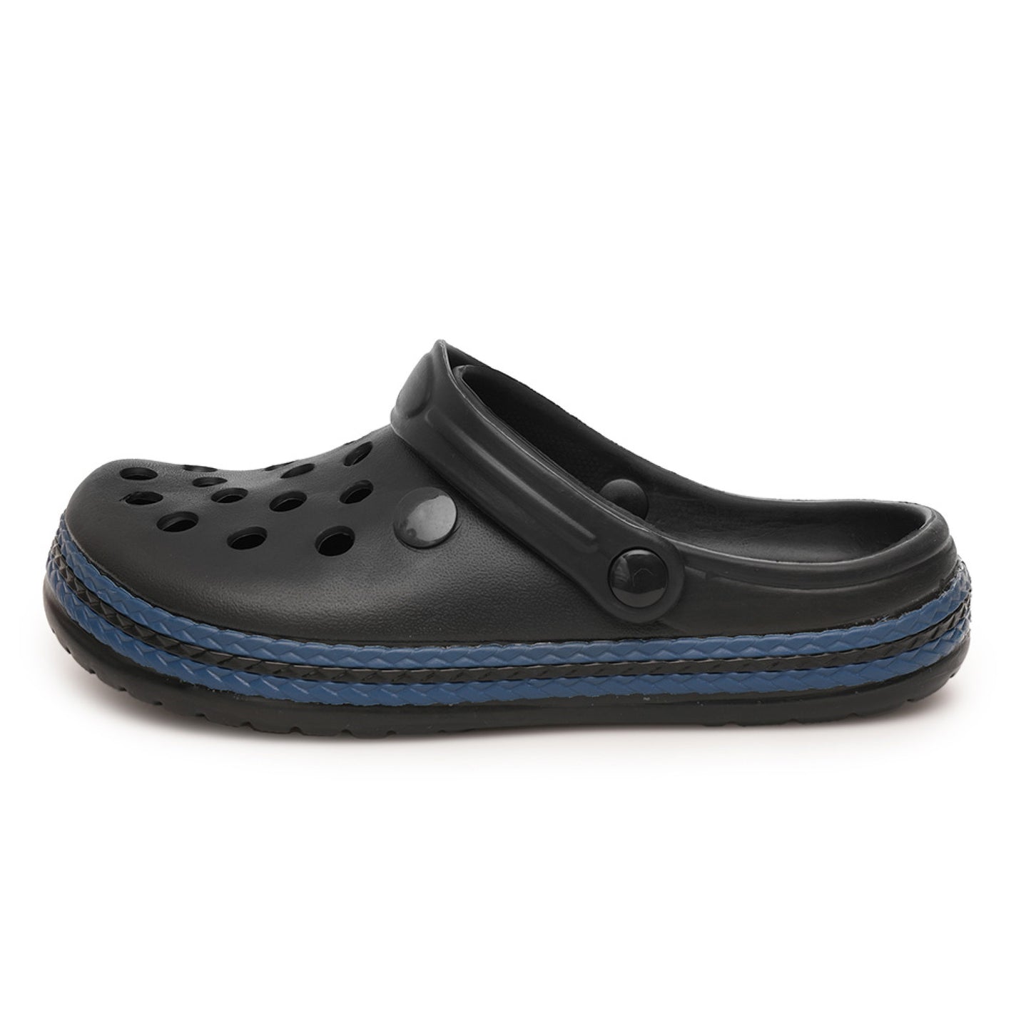 Men's Lightweight Black Clogs Boys' Non-Slip Beach Sandals Summer Shoes