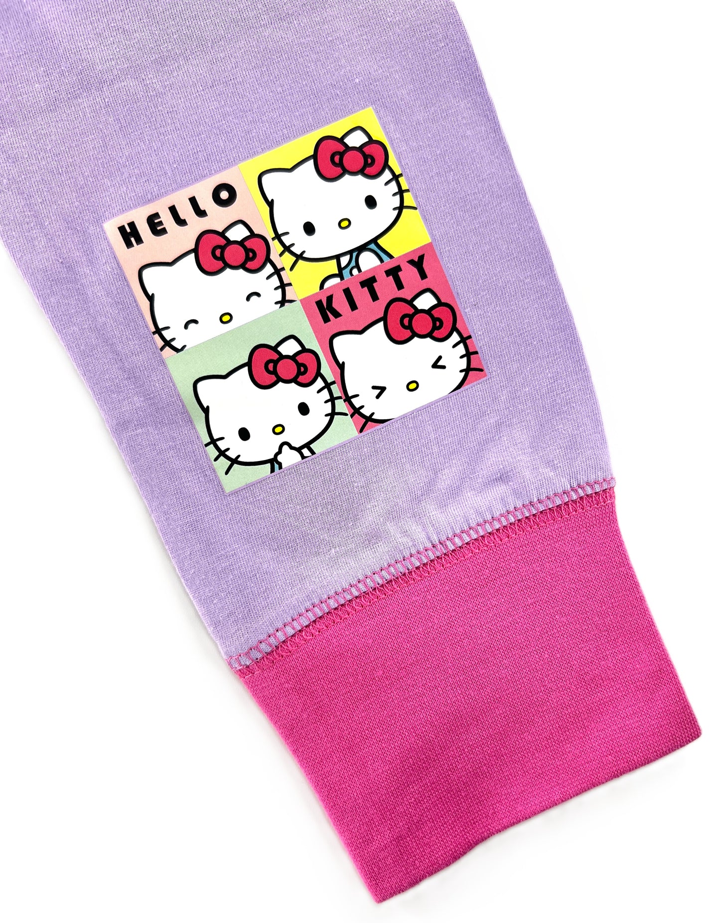 Hello Kitty Girls Pyjamas Set – “Lots of Kitty” Ages 5–12 Years, PJ’s, Nightwear