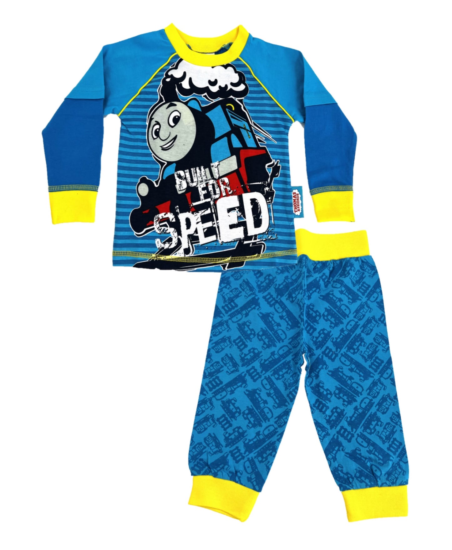 Thomas the Tank Engine "Built for Speed" Toddler Boys' Pure Cotton Pyjamas