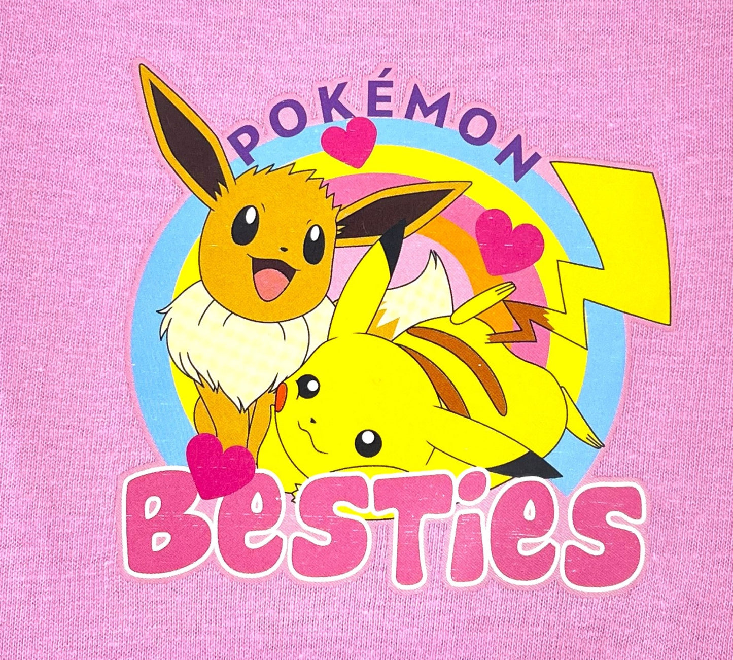 Girls' Pokémon Pikachu and Eevee "Best Friends" Pyjamas