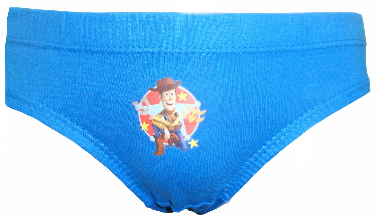 Toy Story Buzz & Woody Boy's 6 pack Cotton Briefs Underpants