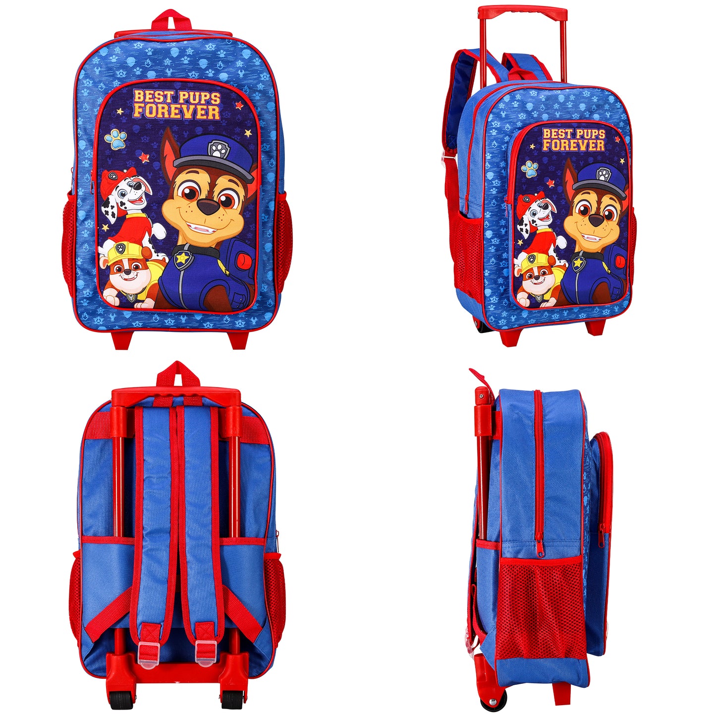 Kids Wheeled Trolley Bag. Spiderman, Stitch, Peppa Pig, Sonic, Holidays,