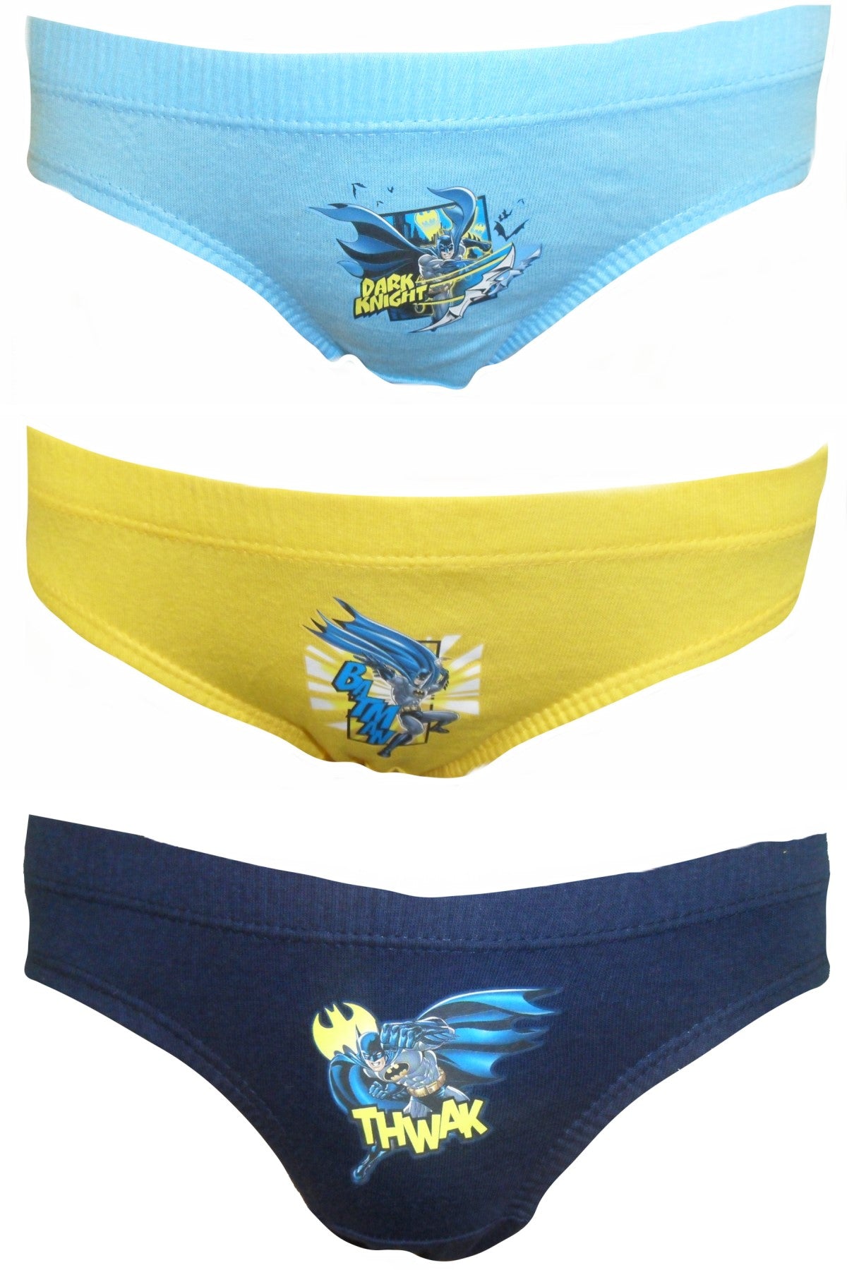 Batman Boy's Underpants 6 Pack Cotton Underwear Briefs