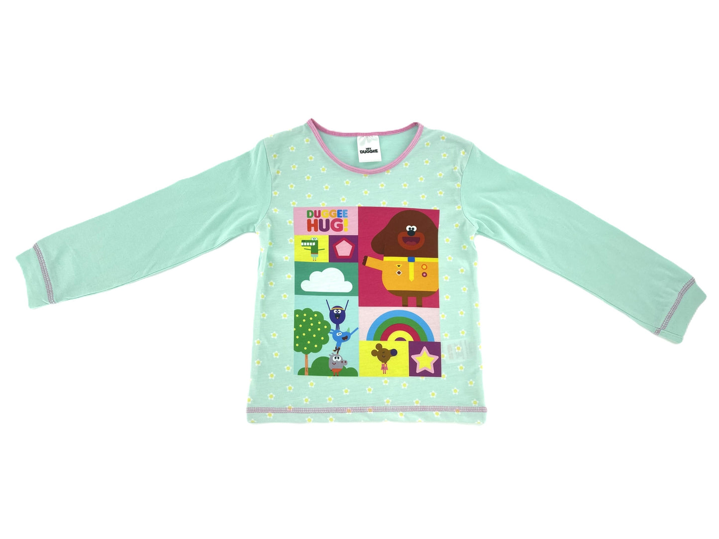 Hey Duggee "Hug" Girl's Cotton Pyjamas - 18 Months - 5 Years