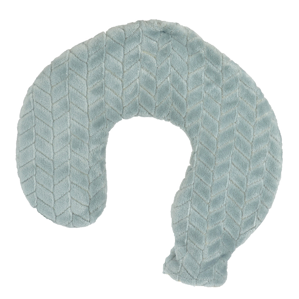 Grey Chevron U-Shaped Neck Hot Water Bottle 1100ml