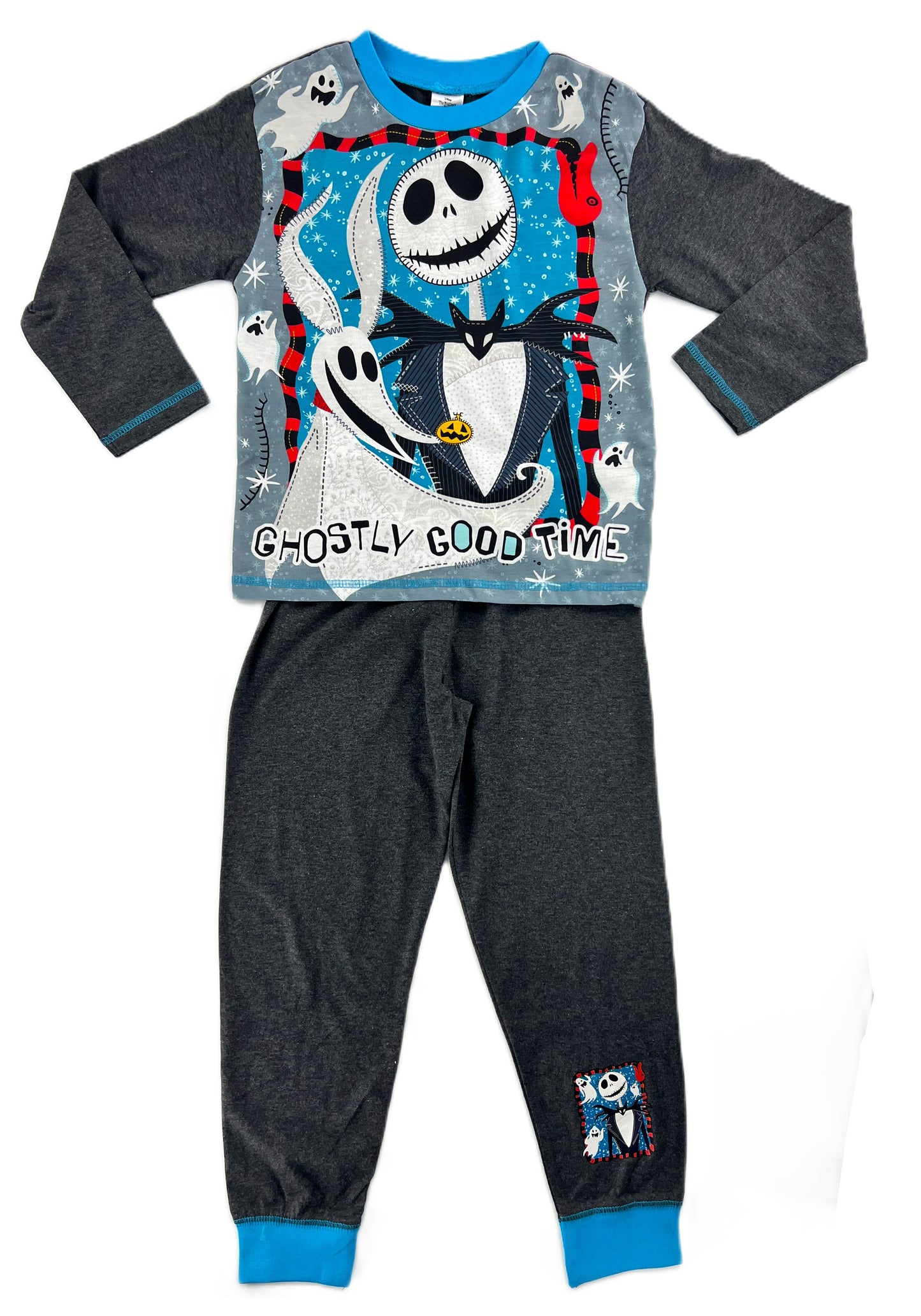 Boys The Nightmare Before Christmas Pyjamas Jack Skellington & Zero Kids PJ's