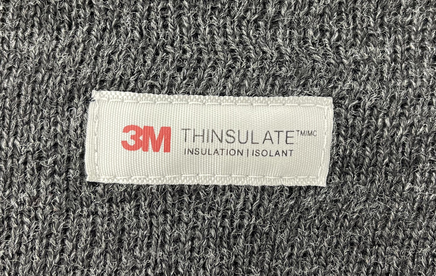 Mens 3M Thinsulate Thermal Winter Hat - Choose Either Grey or Black