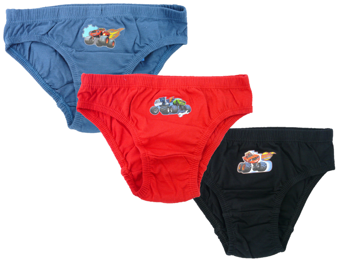 Blaze and the Monster Machines Boys 3 Pack Briefs 7-8 Years