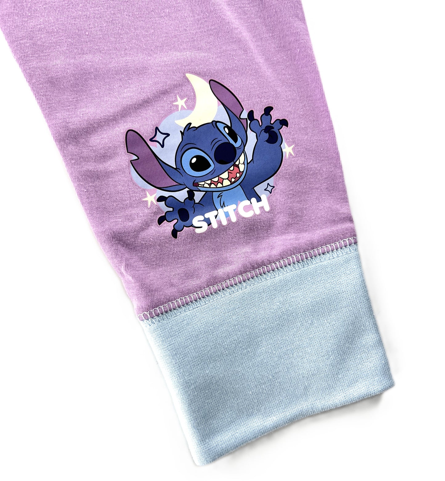 Disney Stitch Girls Pyjamas Set – Don’t Wake Me I Bite, Ages 5-12 Years