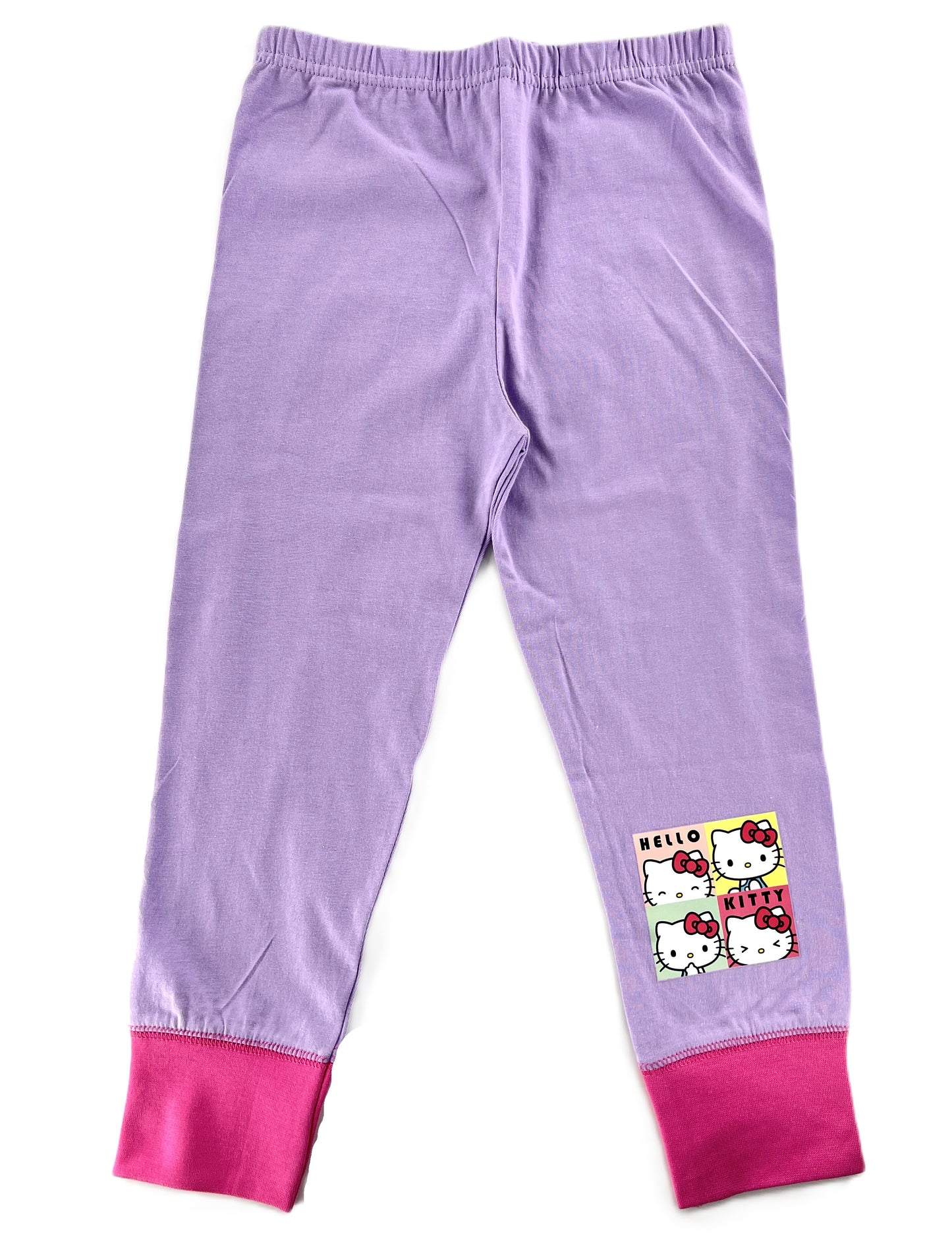 Hello Kitty Girls Pyjamas Set – “Lots of Kitty” Ages 5–12 Years, PJ’s, Nightwear