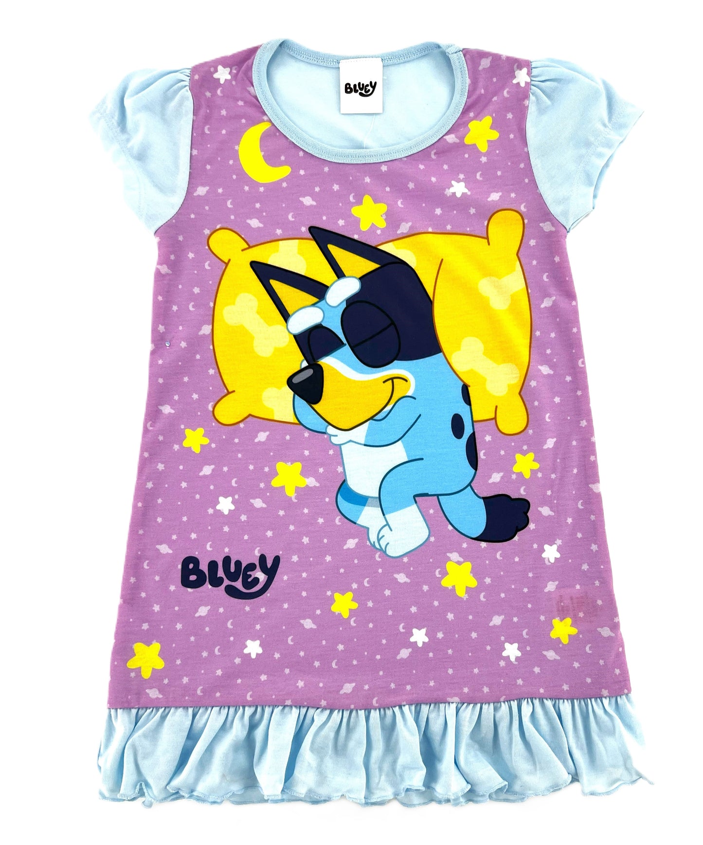 Bluey Girl’s Summer Nightie, Nightdress 2-6 Years