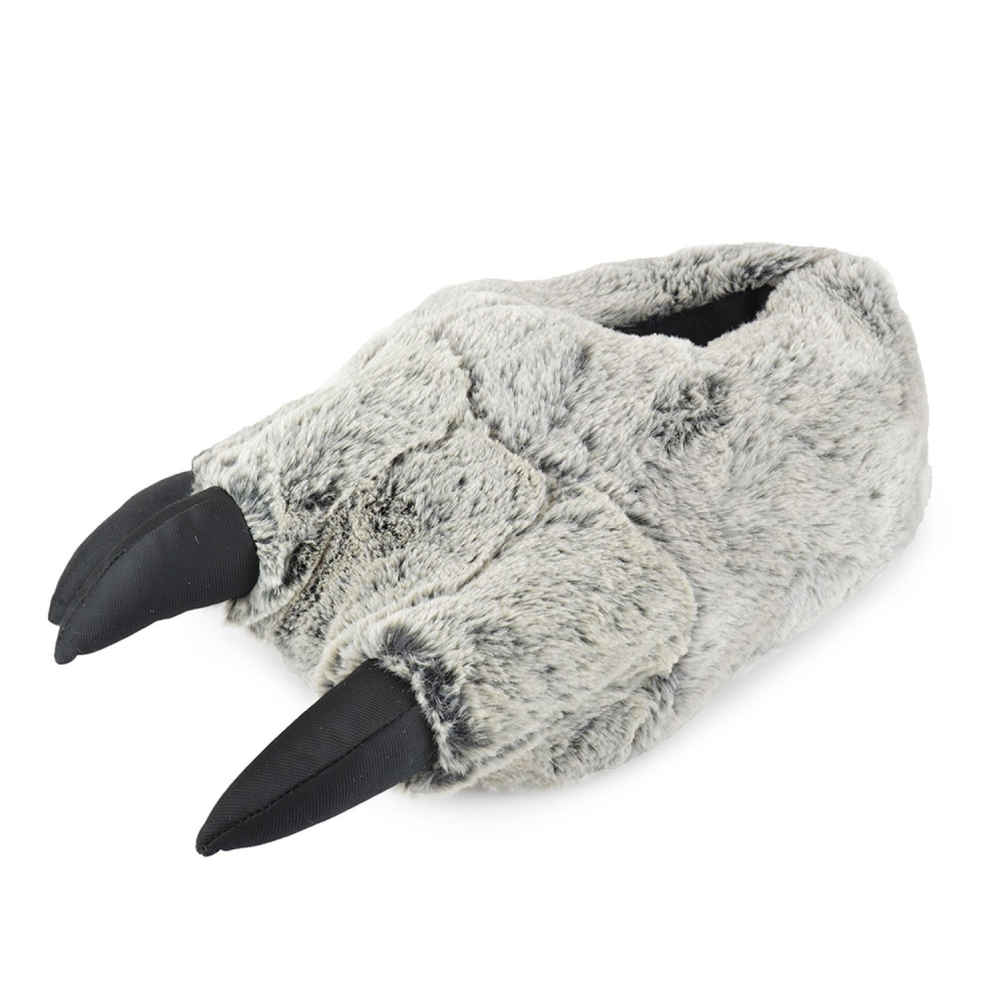 Mens Novelty Faux Fur Monster Animal Claw Slippers