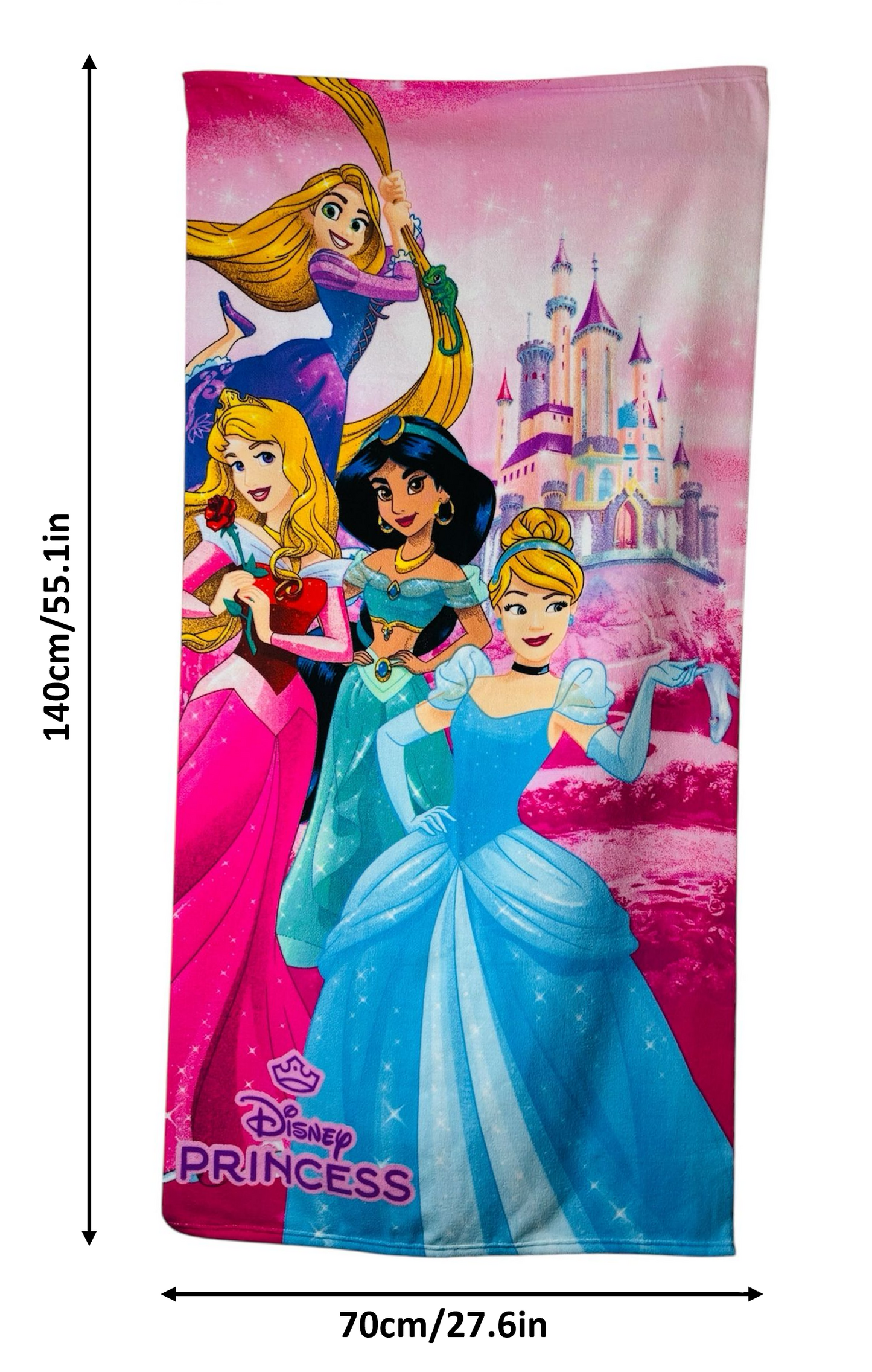 Children's Beach Towel, Bluey, Spiderman, Avengers, Princess, Paw, Stitch