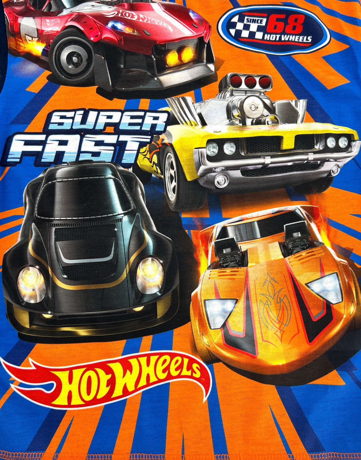 Hot Wheels Boys Pyjamas "Fast" 4-10 Years, PJ’s Nightwear