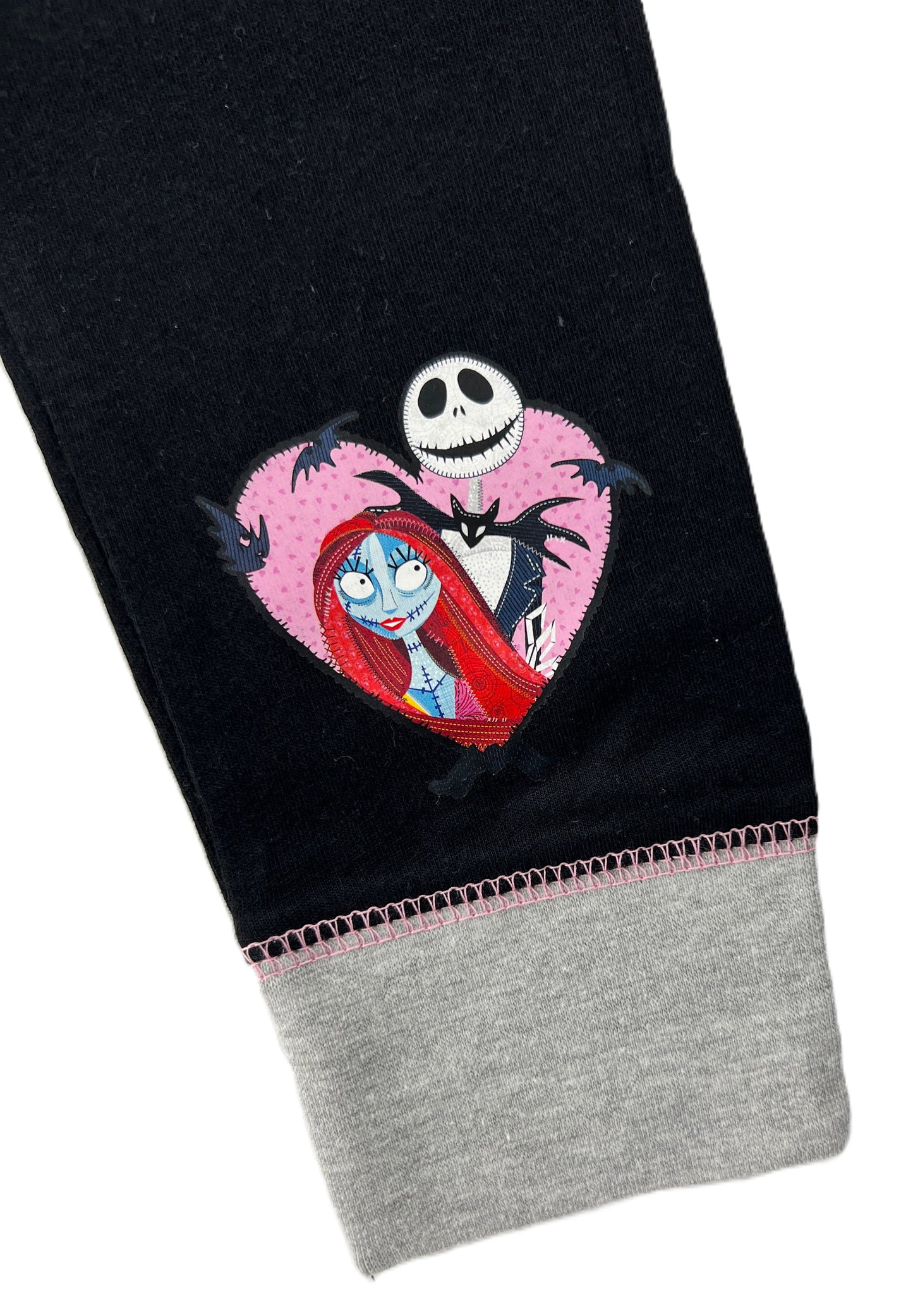 Girls The Nightmare Before Christmas Pyjamas Set – “Together Forever” Jack & Sally 5-12 Years