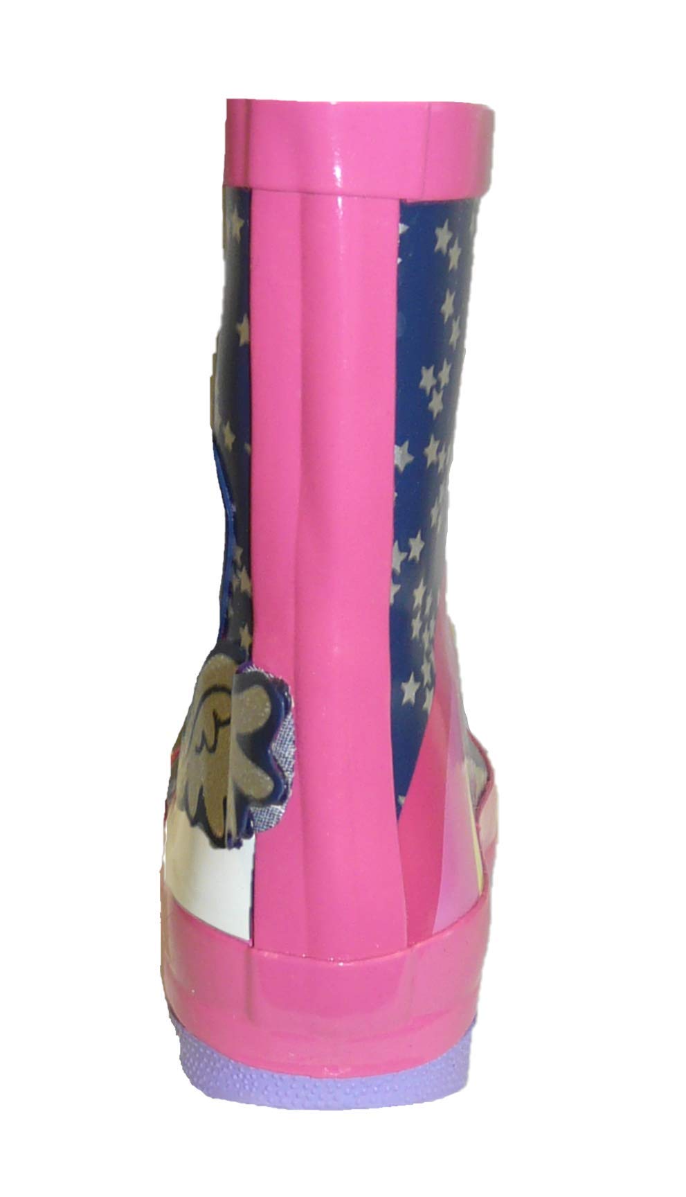 Girls Unicorn and Rainbow "Cinetta" Rubber Wellington Boots