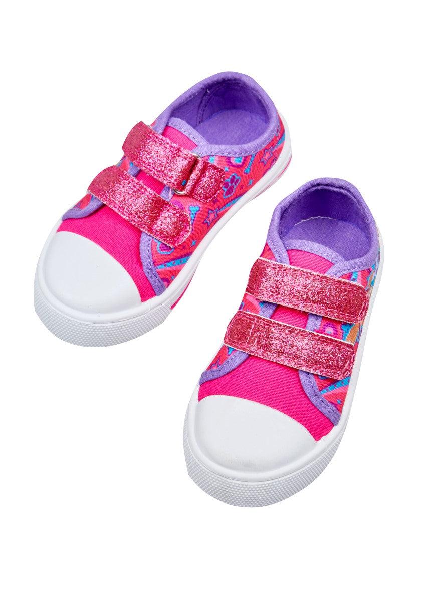 Paw Patrol Girls Canvas Low Top Pumps Trainers