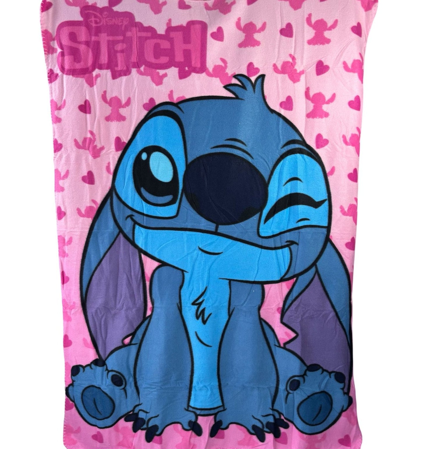 Children’s Character Fleece Throw Blanket – 100x140cm – Soft & Cosy Polyester - Avengers, Frozen, Princess, Stitch & Spiderman