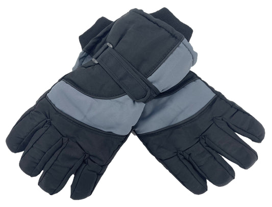 Mens Ski Snowboarding Winter Gloves with Palm/Thumb Grips