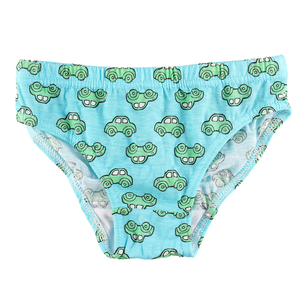 Boys' 7 Pack Briefs – Soft Jersey Underpants with Various Prints – OEKO-TEX Cert