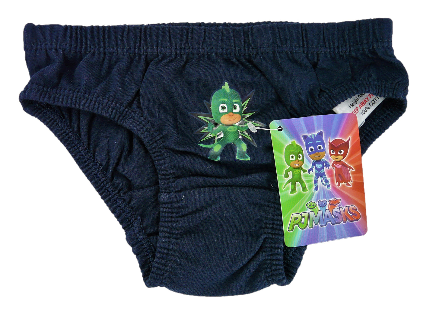 PJ Masks Boys 3 Pack Cotton Underwear Briefs